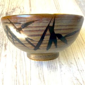 NWOT Pottery bowl. 
6 1/4 inches in diameter by 3 inches high